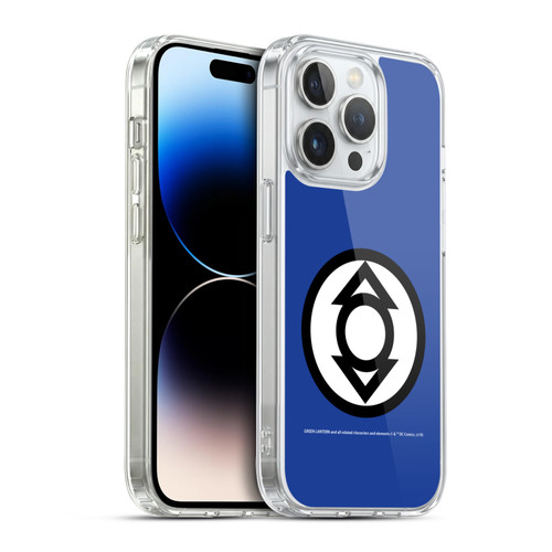 Green Lantern DC Comics Lantern Corps Indigo Soft Gel Case for Apple iPhone 14 Pro & MagSafe