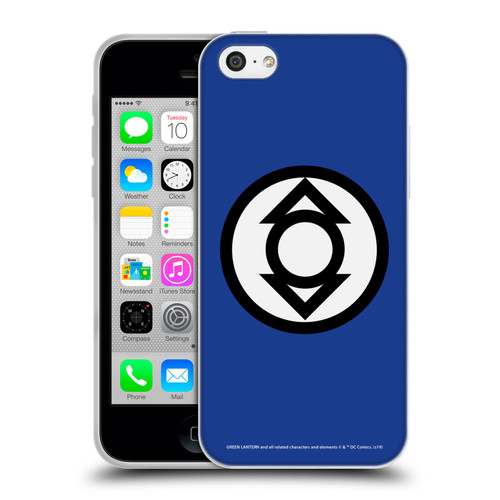 Green Lantern DC Comics Lantern Corps Indigo Soft Gel Case for Apple iPhone 5c