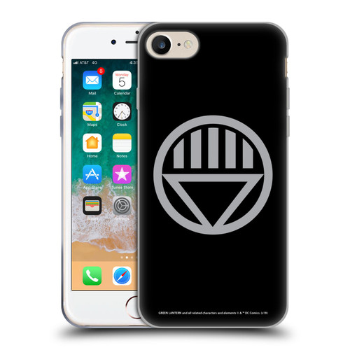 Green Lantern DC Comics Lantern Corps Black Soft Gel Case for Apple iPhone 7 / 8 / SE 2020 & 2022