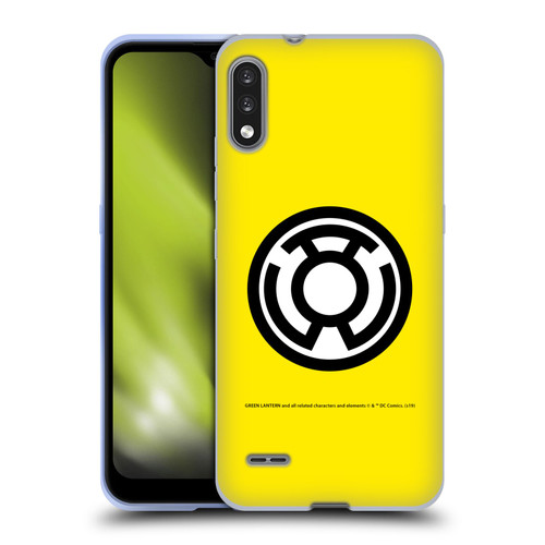 Green Lantern DC Comics Lantern Corps Sinestro Soft Gel Case for LG K22