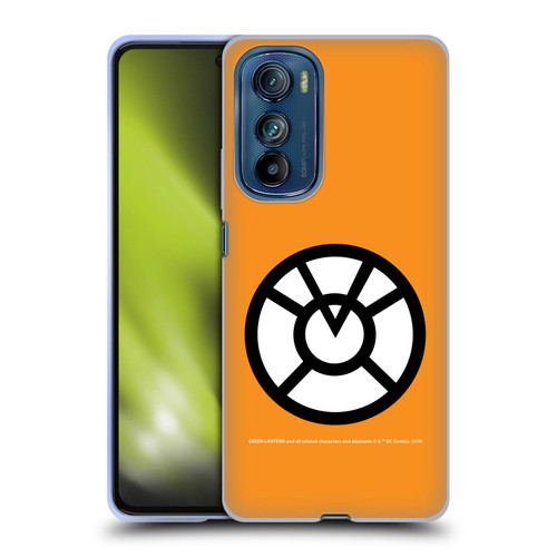 Green Lantern DC Comics Lantern Corps Orange Soft Gel Case for Motorola Edge 30