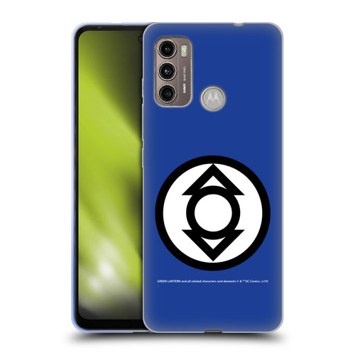 Green Lantern DC Comics Lantern Corps Indigo Soft Gel Case for Motorola Moto G60 / Moto G40 Fusion