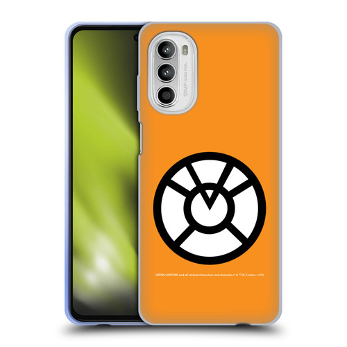 Green Lantern DC Comics Lantern Corps Orange Soft Gel Case for Motorola Moto G52