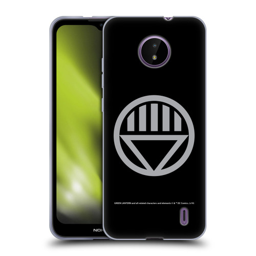 Green Lantern DC Comics Lantern Corps Black Soft Gel Case for Nokia C10 / C20