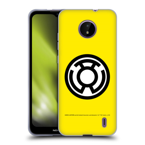 Green Lantern DC Comics Lantern Corps Sinestro Soft Gel Case for Nokia C10 / C20