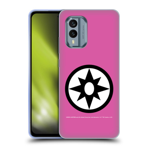 Green Lantern DC Comics Lantern Corps Star Sapphires Soft Gel Case for Nokia X30
