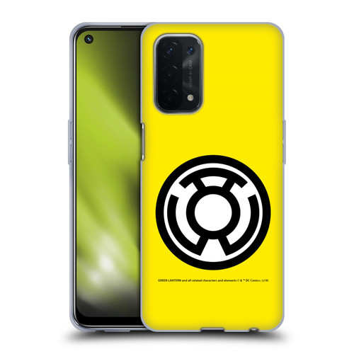 Green Lantern DC Comics Lantern Corps Sinestro Soft Gel Case for OPPO A54 5G