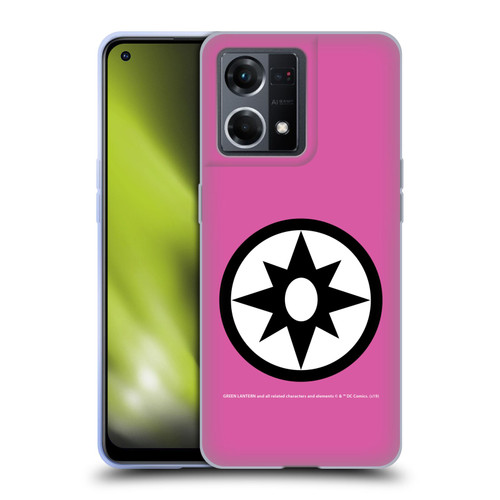 Green Lantern DC Comics Lantern Corps Star Sapphires Soft Gel Case for OPPO Reno8 4G