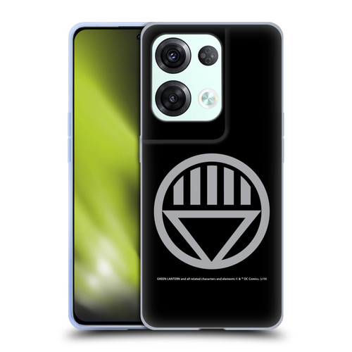 Green Lantern DC Comics Lantern Corps Black Soft Gel Case for OPPO Reno8 Pro