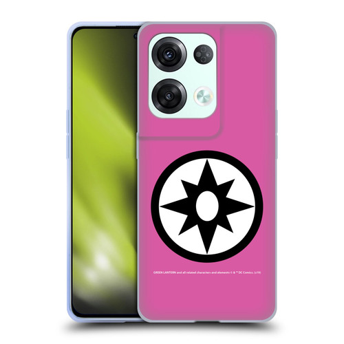 Green Lantern DC Comics Lantern Corps Star Sapphires Soft Gel Case for OPPO Reno8 Pro