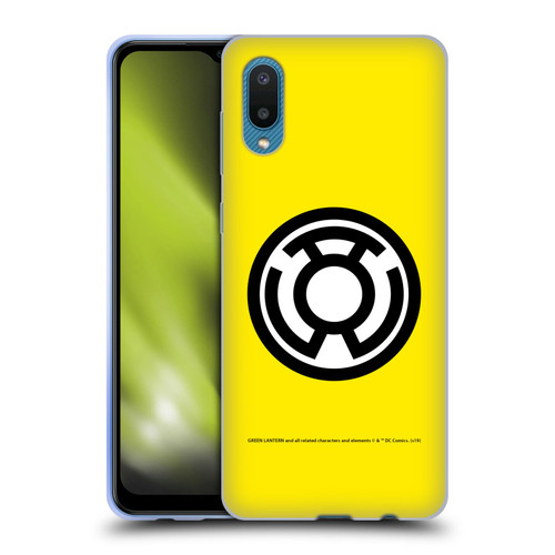Green Lantern DC Comics Lantern Corps Sinestro Soft Gel Case for Samsung Galaxy A02/M02 (2021)