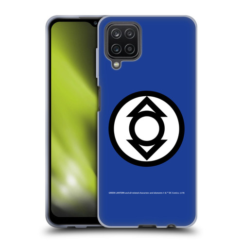 Green Lantern DC Comics Lantern Corps Indigo Soft Gel Case for Samsung Galaxy A12 (2020)