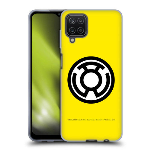 Green Lantern DC Comics Lantern Corps Sinestro Soft Gel Case for Samsung Galaxy A12 (2020)