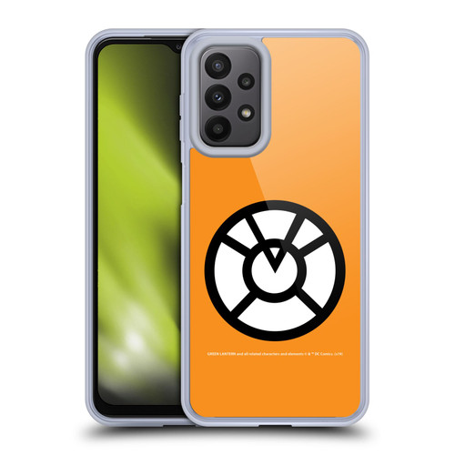 Green Lantern DC Comics Lantern Corps Orange Soft Gel Case for Samsung Galaxy A23 / 5G (2022)