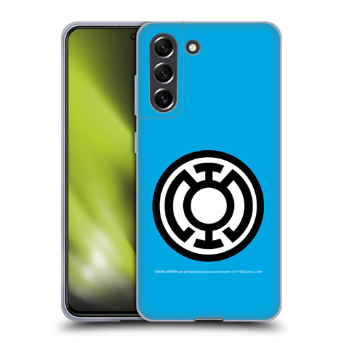 Green Lantern DC Comics Lantern Corps Blue Soft Gel Case for Samsung Galaxy S21 FE 5G