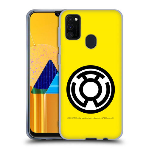 Green Lantern DC Comics Lantern Corps Sinestro Soft Gel Case for Samsung Galaxy M30s (2019)/M21 (2020)