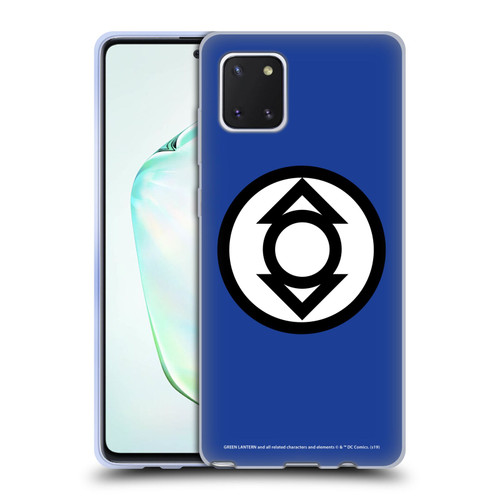 Green Lantern DC Comics Lantern Corps Indigo Soft Gel Case for Samsung Galaxy Note10 Lite