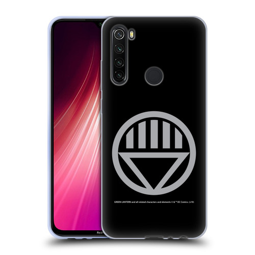 Green Lantern DC Comics Lantern Corps Black Soft Gel Case for Xiaomi Redmi Note 8T