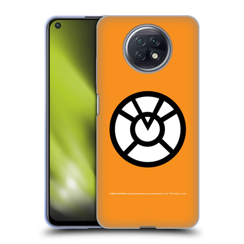 Green Lantern DC Comics Lantern Corps Orange Soft Gel Case for Xiaomi Redmi Note 9T 5G