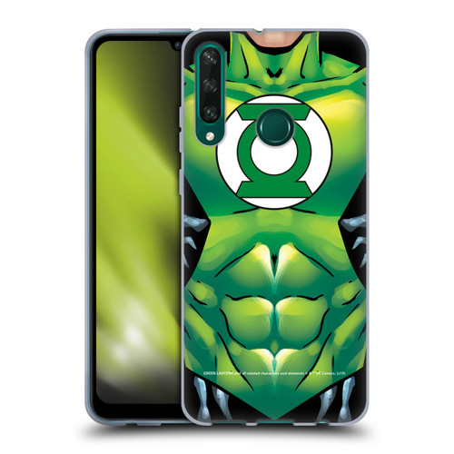 Green Lantern DC Comics Logos Uniform Soft Gel Case for Huawei Y6p