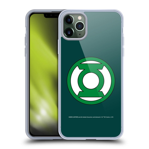 Green Lantern DC Comics Logos Classic 2 Soft Gel Case for Apple iPhone 11 Pro Max