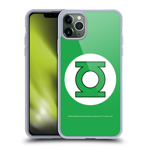 Green Lantern DC Comics Logos Classic Soft Gel Case for Apple iPhone 11 Pro Max