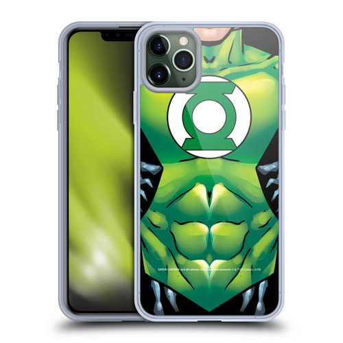 Green Lantern DC Comics Logos Uniform Soft Gel Case for Apple iPhone 11 Pro Max