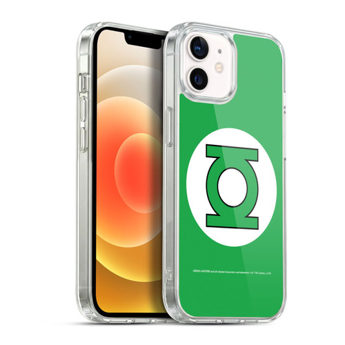 Green Lantern DC Comics Logos Classic Soft Gel Case for Apple iPhone 12 / iPhone 12 Pro & MagSafe