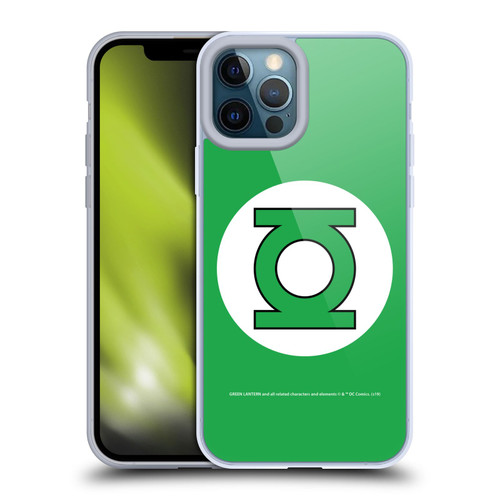 Green Lantern DC Comics Logos Classic Soft Gel Case for Apple iPhone 12 Pro Max