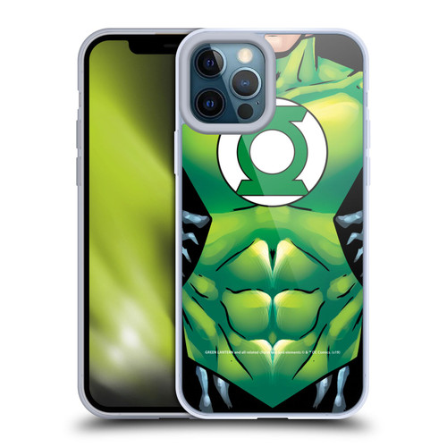 Green Lantern DC Comics Logos Uniform Soft Gel Case for Apple iPhone 12 Pro Max