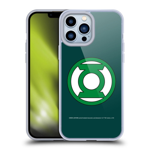 Green Lantern DC Comics Logos Classic 2 Soft Gel Case for Apple iPhone 13 Pro Max