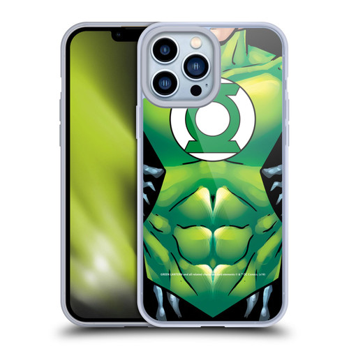 Green Lantern DC Comics Logos Uniform Soft Gel Case for Apple iPhone 13 Pro Max