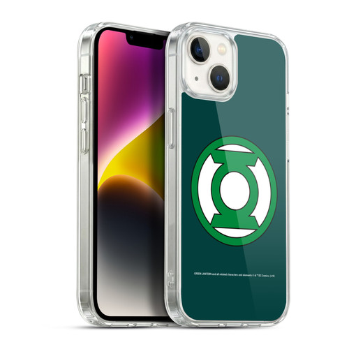 Green Lantern DC Comics Logos Classic 2 Soft Gel Case for Apple iPhone 14 Plus & MagSafe