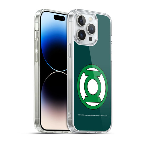Green Lantern DC Comics Logos Classic 2 Soft Gel Case for Apple iPhone 14 Pro Max & MagSafe