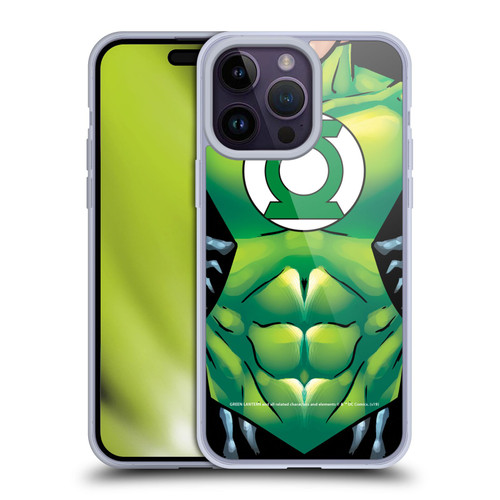 Green Lantern DC Comics Logos Uniform Soft Gel Case for Apple iPhone 14 Pro Max