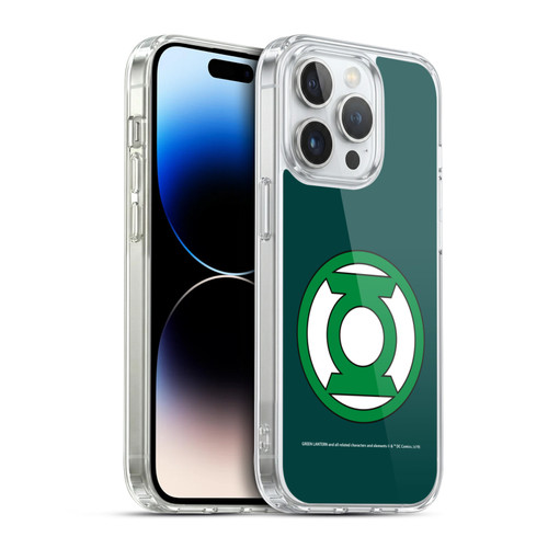 Green Lantern DC Comics Logos Classic 2 Soft Gel Case for Apple iPhone 14 Pro & MagSafe