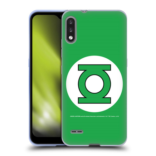 Green Lantern DC Comics Logos Classic Soft Gel Case for LG K22