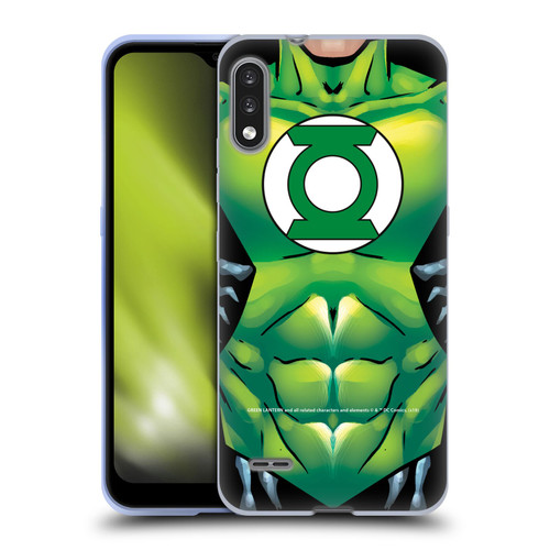 Green Lantern DC Comics Logos Uniform Soft Gel Case for LG K22
