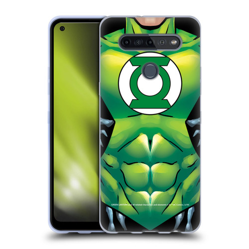 Green Lantern DC Comics Logos Uniform Soft Gel Case for LG K51S