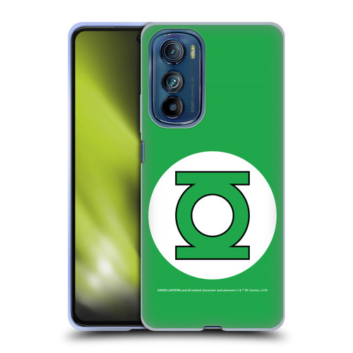 Green Lantern DC Comics Logos Classic Soft Gel Case for Motorola Edge 30