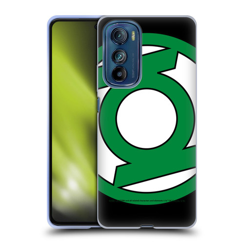 Green Lantern DC Comics Logos Oversized Soft Gel Case for Motorola Edge 30