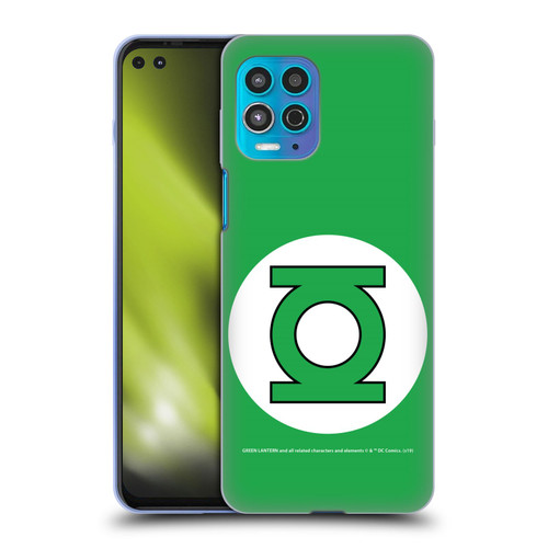 Green Lantern DC Comics Logos Classic Soft Gel Case for Motorola Moto G100