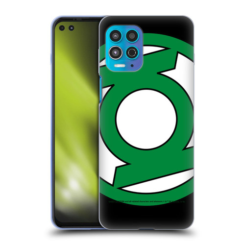 Green Lantern DC Comics Logos Oversized Soft Gel Case for Motorola Moto G100