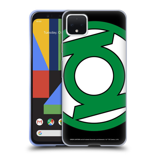 Green Lantern DC Comics Logos Oversized Soft Gel Case for Google Pixel 4 XL