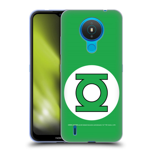 Green Lantern DC Comics Logos Classic Soft Gel Case for Nokia 1.4