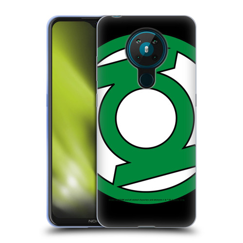 Green Lantern DC Comics Logos Oversized Soft Gel Case for Nokia 5.3