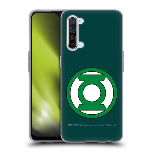 Green Lantern DC Comics Logos Classic 2 Soft Gel Case for OPPO Find X2 Lite 5G