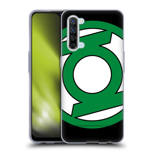 Green Lantern DC Comics Logos Oversized Soft Gel Case for OPPO Find X2 Lite 5G