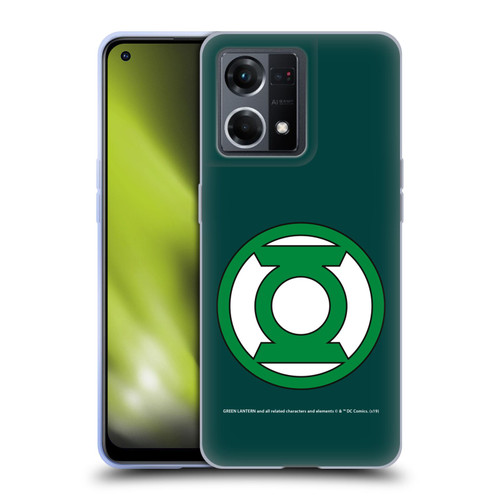 Green Lantern DC Comics Logos Classic 2 Soft Gel Case for OPPO Reno8 4G