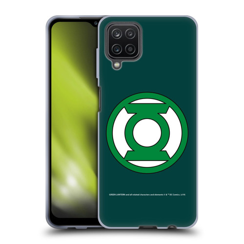 Green Lantern DC Comics Logos Classic 2 Soft Gel Case for Samsung Galaxy A12 (2020)